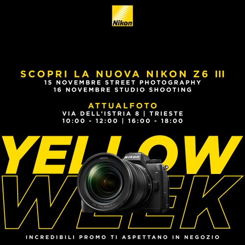 NIKON YELLOW WEEK - Z6 III...
