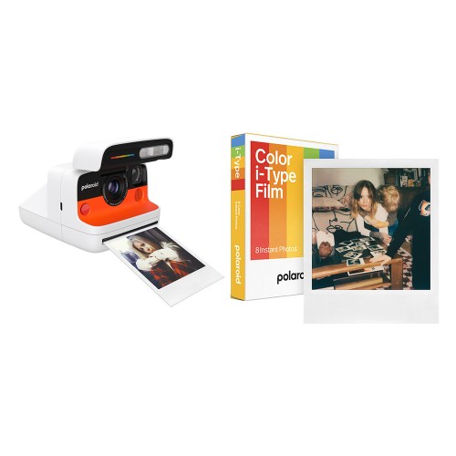 POLAROID FLIP WHITE + 8 PHOTOS