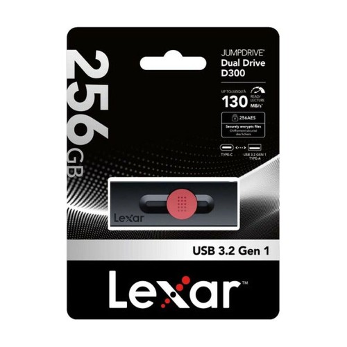 LEXAR 256 GB DUALDRIVE D300