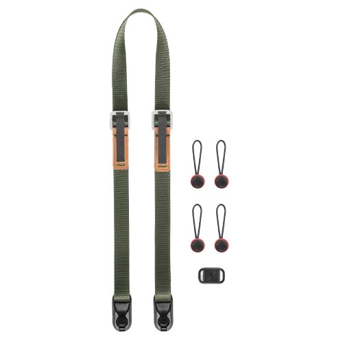 PEAKDESIGN LEASH SAGE – Cintura per Fotocamera di Alta Qualità
