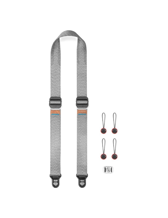 PEAKDESIGN SLIDE LITE Grigio Cenere — Cintura per Fotocamera Mirrorless
