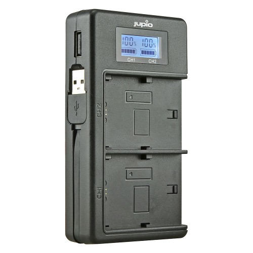 JUPIO CHARGER USB-A + 2...