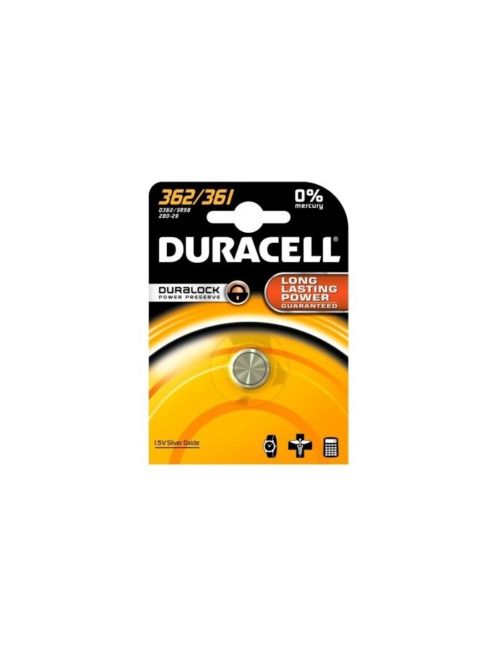 DURACELL DURACELL D 362 361 PASTIGLIA