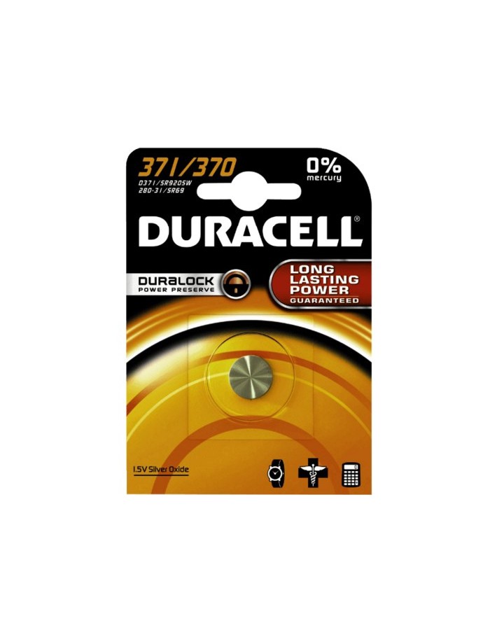DURACELL DURACELL D 371 PASTIGLIA