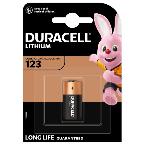 DURACELL DURACELL DL 123 ULTRA M3 3V LITIO
