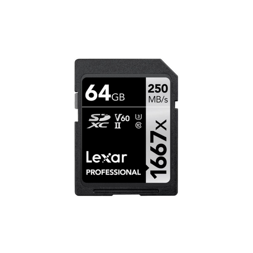 LEXAR 64 GB SDXC 1667X...