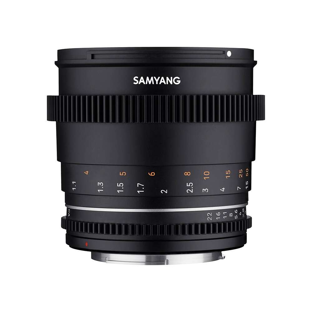SAMYANG T 85mm f/1.5 MK2 CINE LENS X CANON