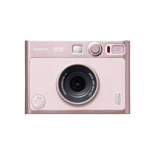 FUJIFILM INSTAX MINI EVO CAMERA GENTLE ROSE