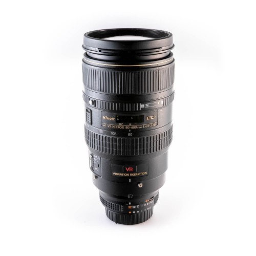 Nikon 80-400mm f/4.5-5.6 D VR - Usato | Teleobiettivo versatile