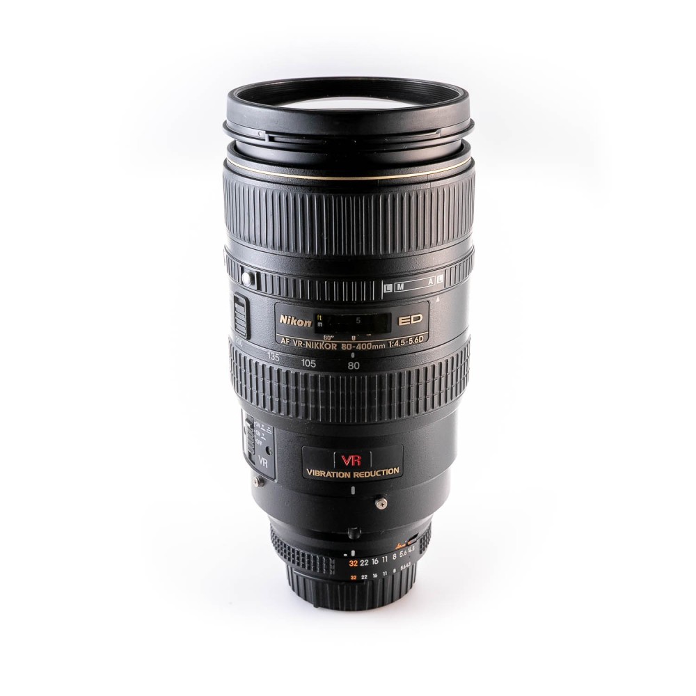 Nikon 80-400mm f/4.5-5.6 D VR - Usato | Teleobiettivo versatile