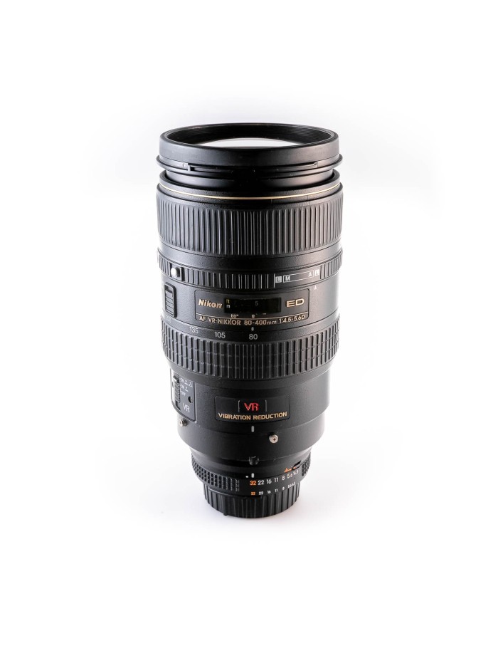 Nikon 80-400mm f/4.5-5.6 D VR - Usato | Teleobiettivo versatile
