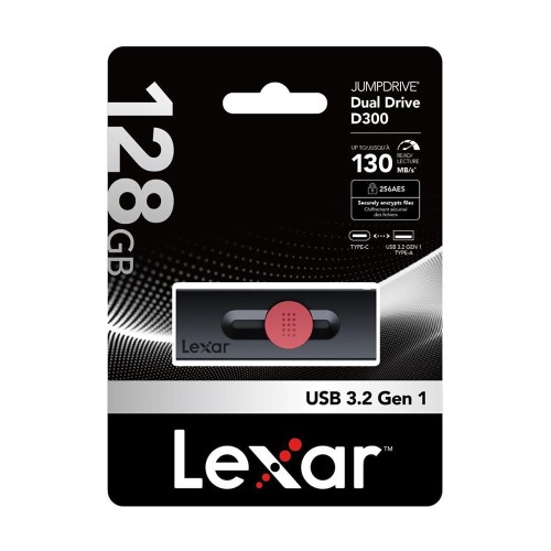LEXAR 128 GB DUALDRIVE D300