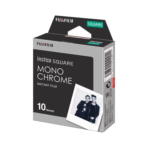 FUJIFILM INSTAX SQUARE FUN FILM - MONO CHROME -