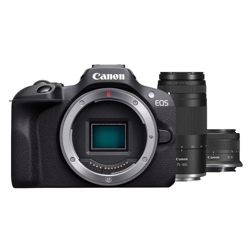 CANON EOS R100 + RF-S 18-45 + RF 75-300