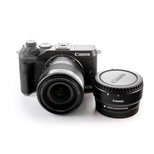 CANON EOS M6+18-55+ ADAT....