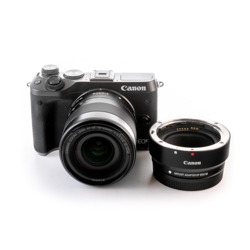 CANON EOS M6+18-55+ ADAT....