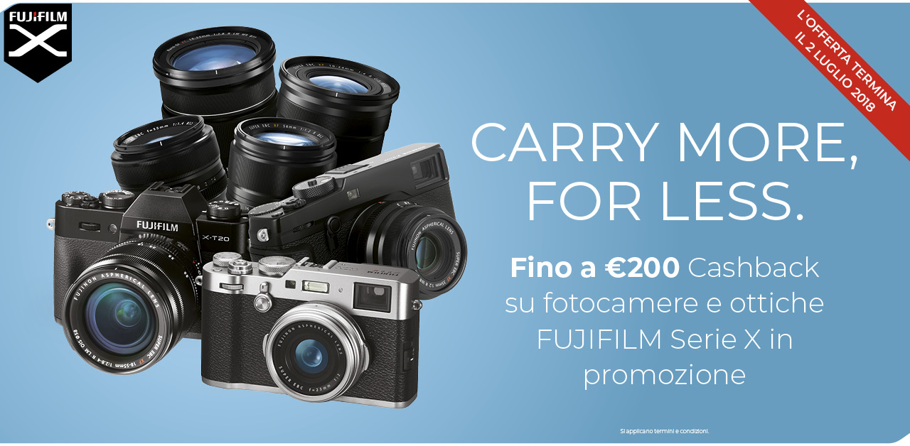 FUJIFILM - Carry more, for less