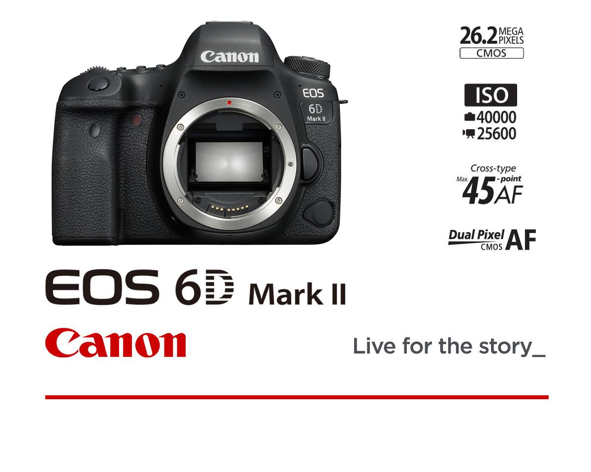 DISPONIBILE CANON EOS 6D MARK II BODY