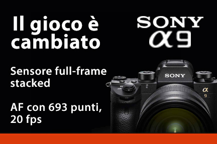Sony Alpha 9: la mirrorless professionale