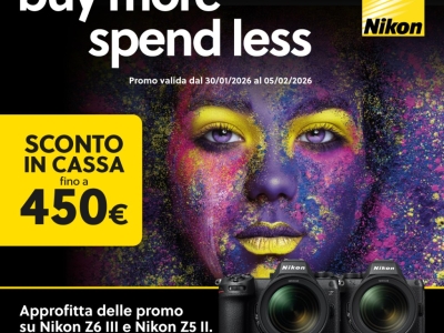 Nikon Buy More, Spend Less – Sconto immediato fino a 450€ su Z5 II e Z6 III