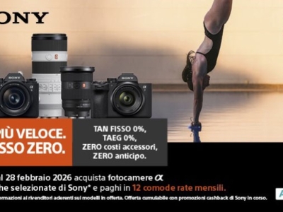Sony Tasso Zero – Porta a casa la tua Alpha senza interessi
